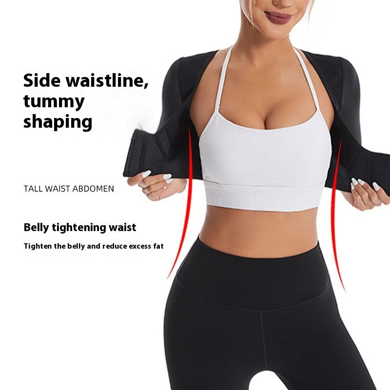 Sports Rubber Belly Contraction Body Shaper