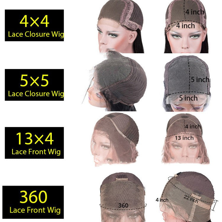 Real Human Hair Lace Headgear For Women