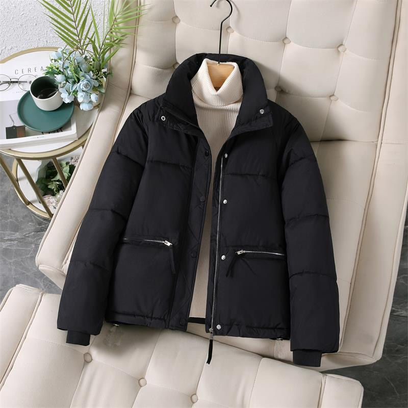 Fashion Down Women's Small Short Winter Cotton-padded Coat Thick Loose