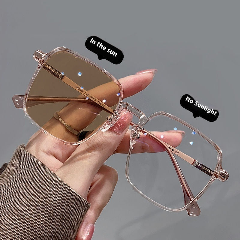New Fashion Personality Color Changing Glasses Women