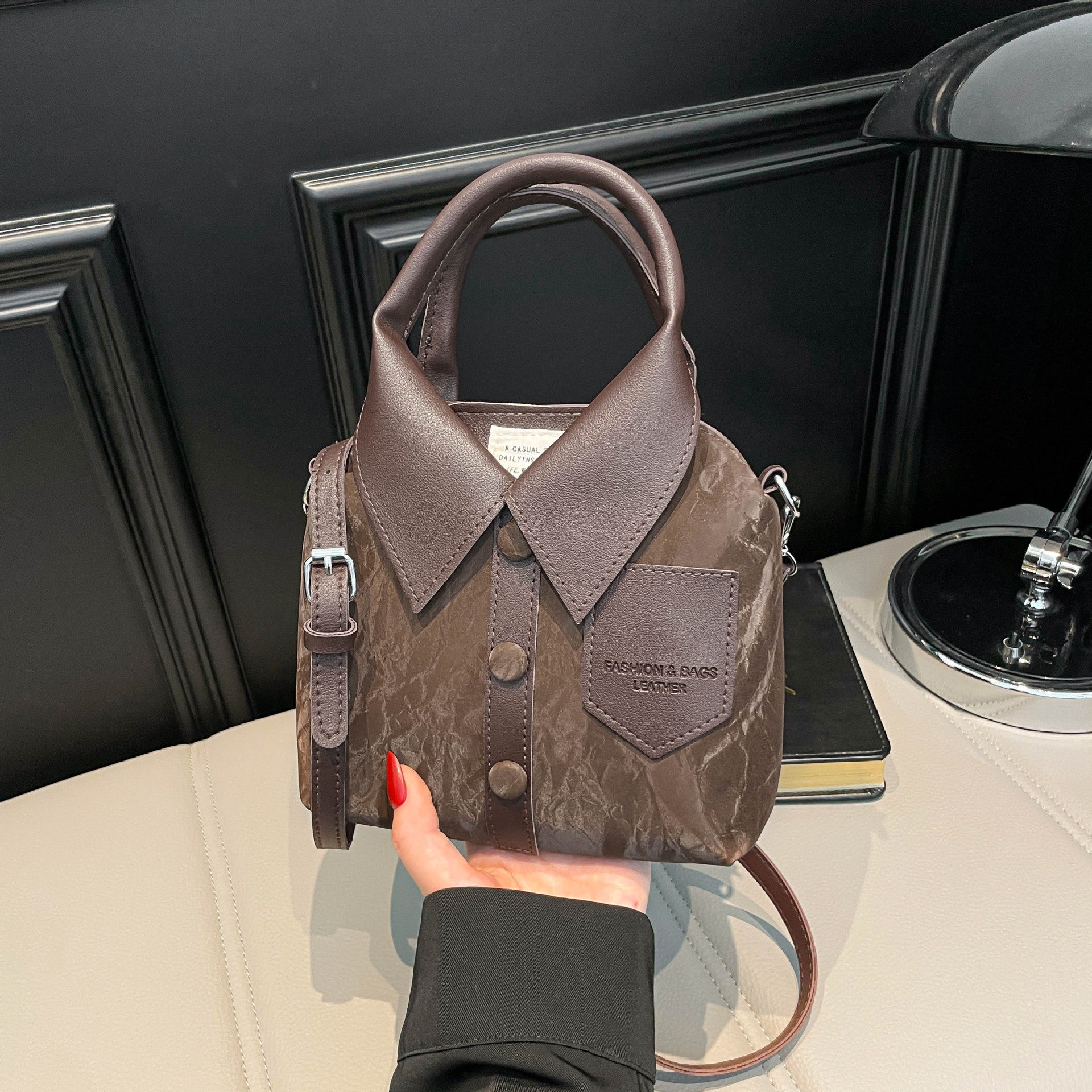 Shirt Handbag Women's Creative Messenger Bag