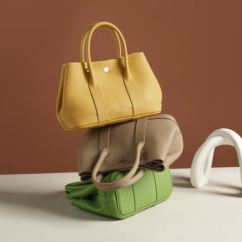 Genuine Leather Crossbody Women's First Layer Cowhide Handbag