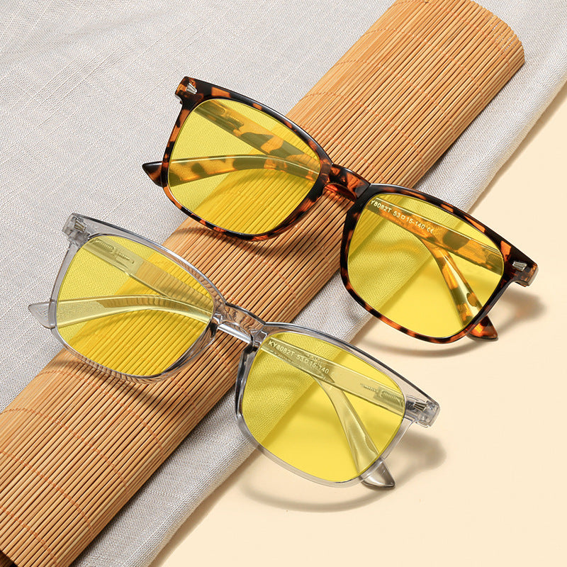 Night Vision Anti Blue Light Yellow Men And Women Phone Eye Protection Glasses